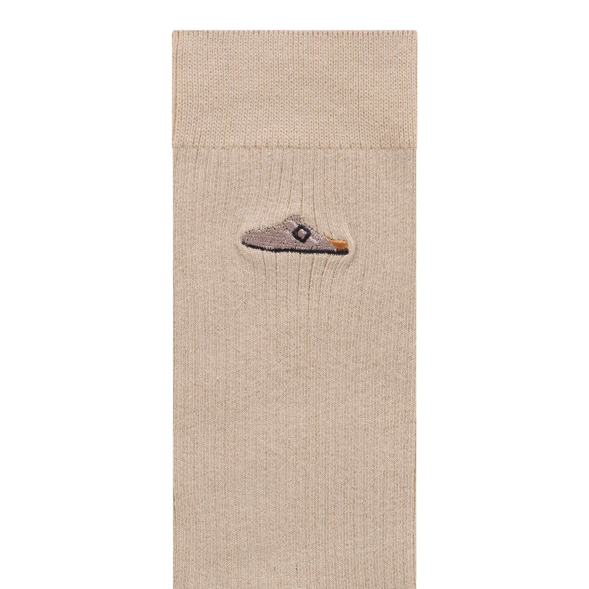 Cotton Ribbed Socks Cotton/Polyamid/Elastane