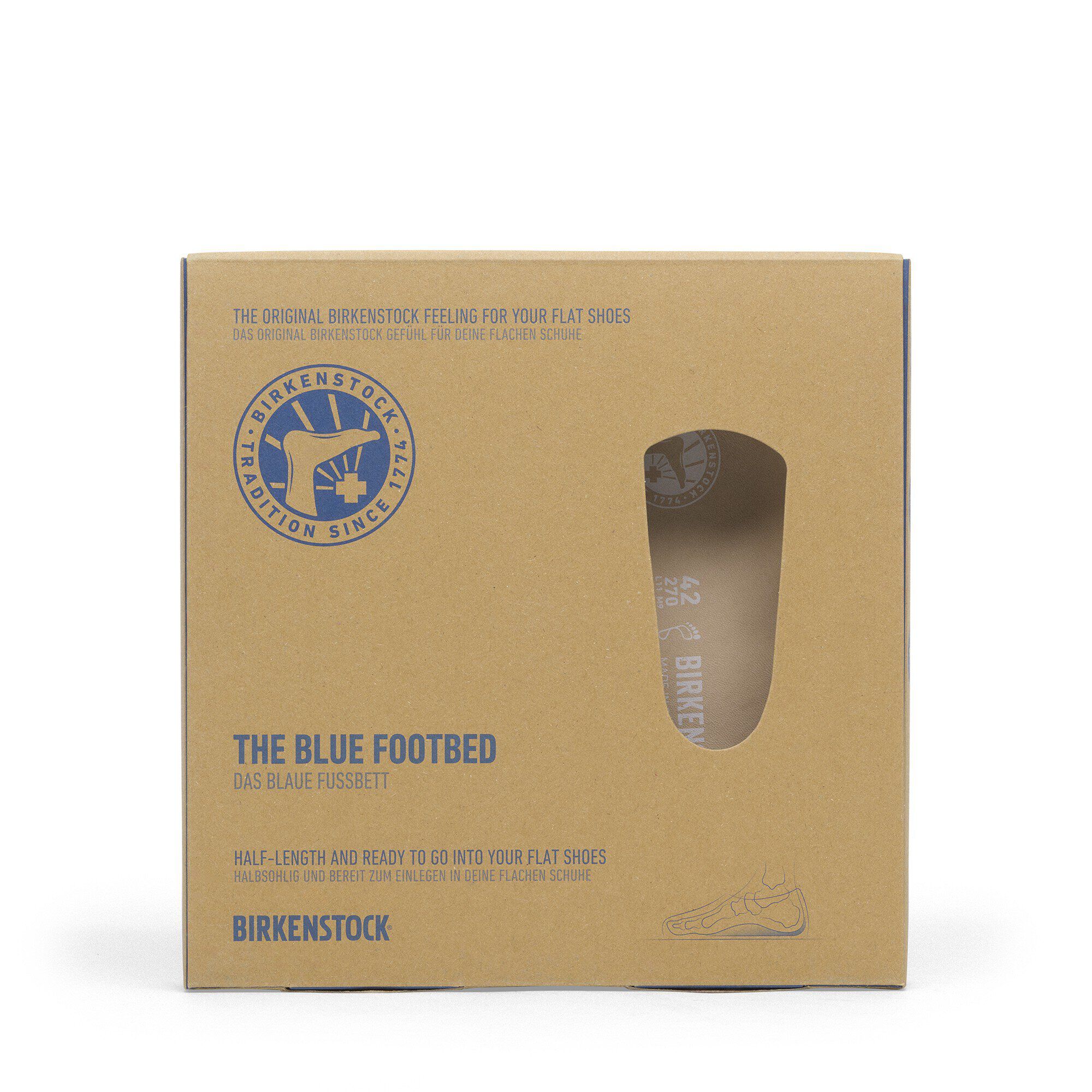 Blue Footbed Black Edition Cotton