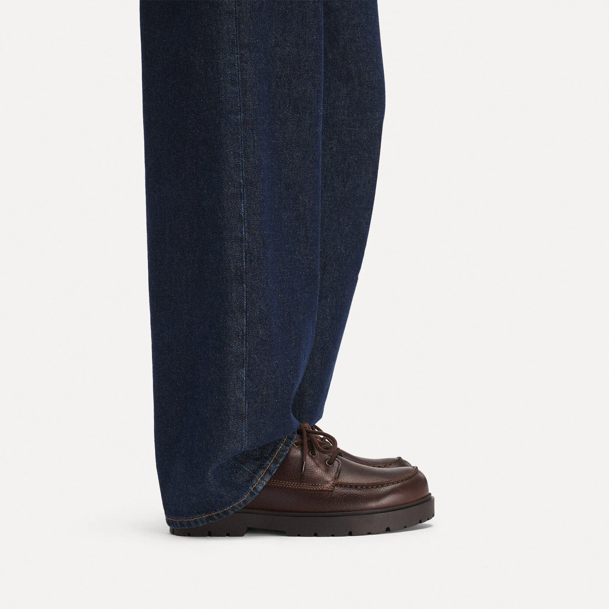 Highwood Moc Lace Low Natural Leather
