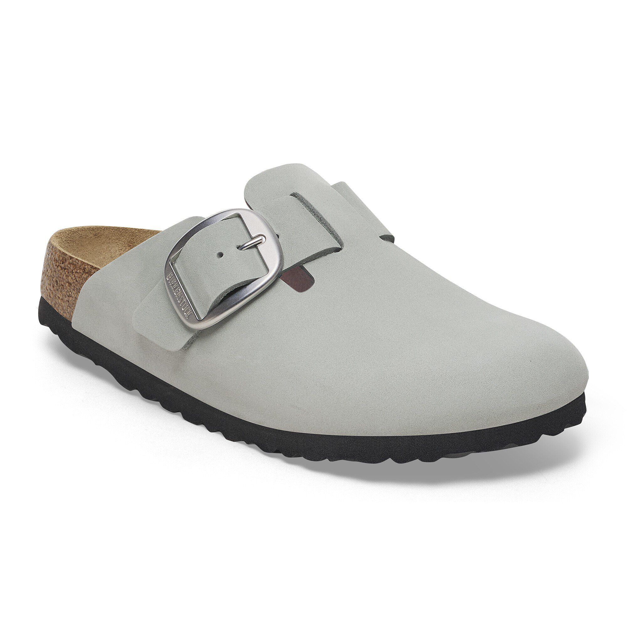 Boston Big Buckle Nubuck Leather